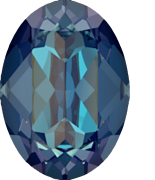 Crystal Royal Blue DeLite 18x13mm
