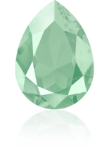 Crystal Mint Green 18x13mm