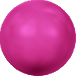 Crystal Neon Pink Pearl 5mm